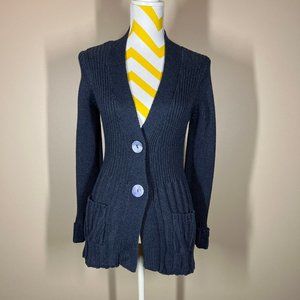 Linda Matthews New York Snap Button Cardigan